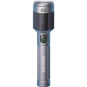 Philips Torch, 2200 лм, 60 Вт, серый - Светодиодный фонарик SFL5102/10