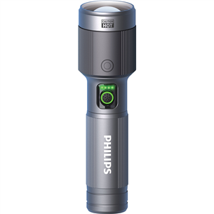 Philips Torch, 1500 лм, 30 Вт, серый - Светодиодный фонарик SFL5141/10