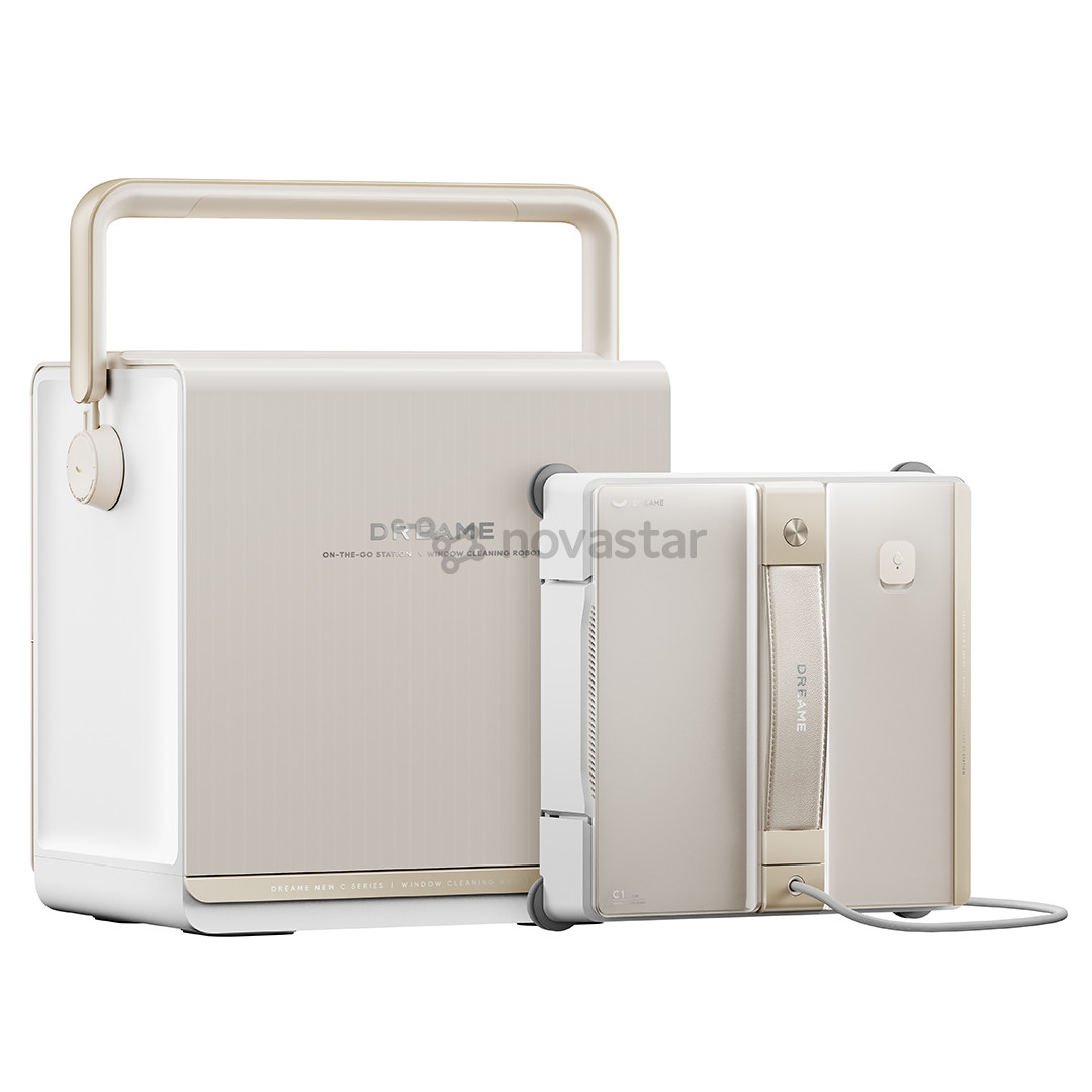 Dreame C1 Station, baltas - Langų valymo robotas