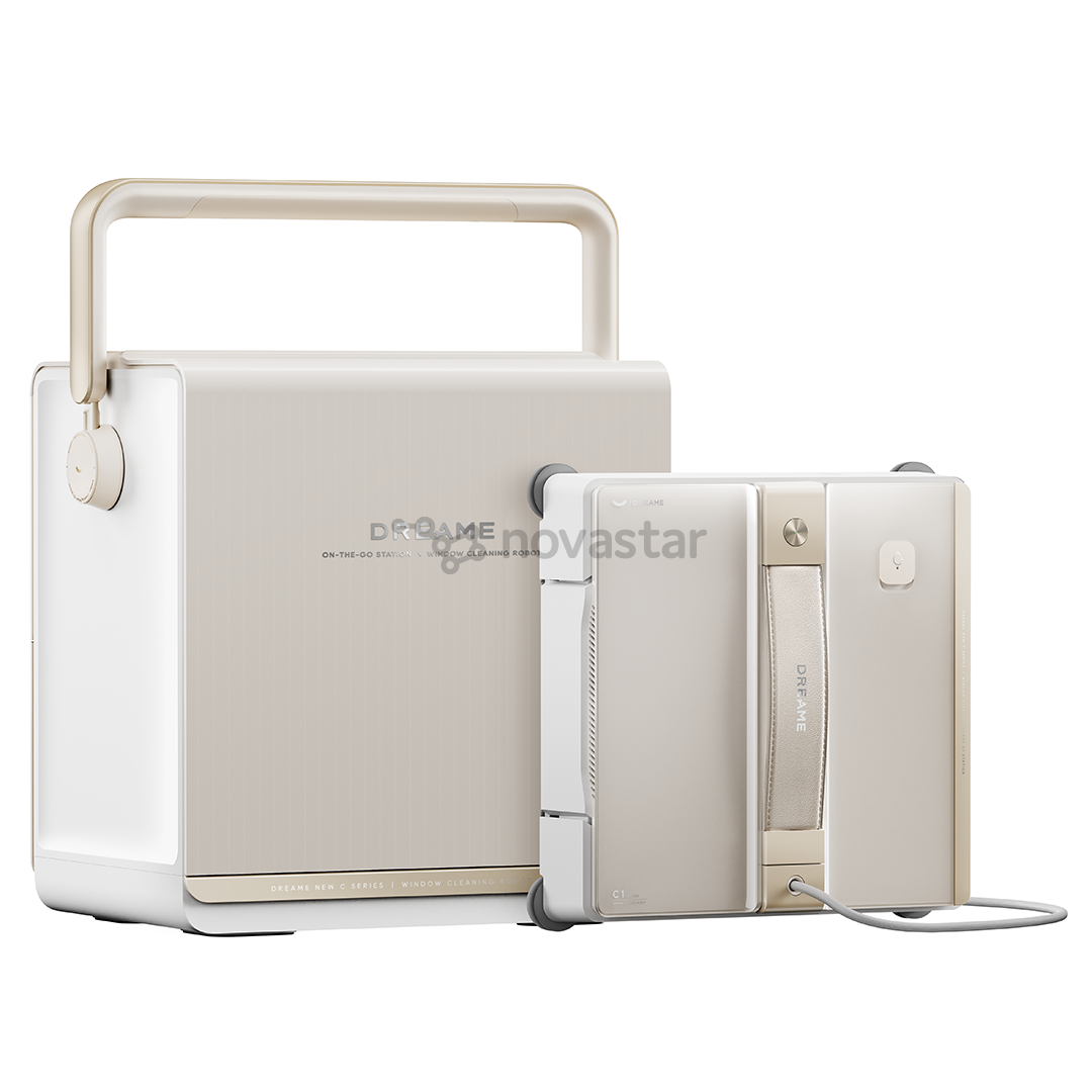 Dreame C1 Station, baltas - Langų valymo robotas
