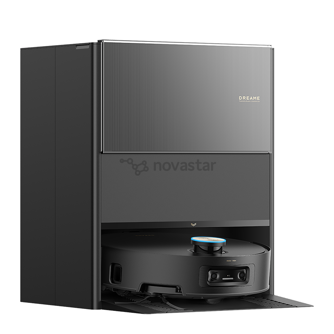 Dreame Aqua10 Ultra Roller, сухая и влажная уборка, черный - Робот-пылесос