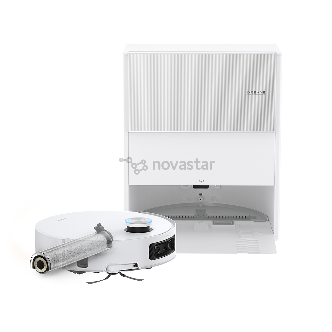 Dreame Aqua10 Ultra Roller Complete, сухая и влажная уборка, белый - Робот-пылесос