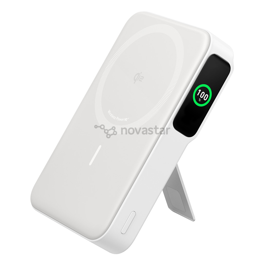 Anker MagGo, 10000 mAh, balta - Išorinė baterija