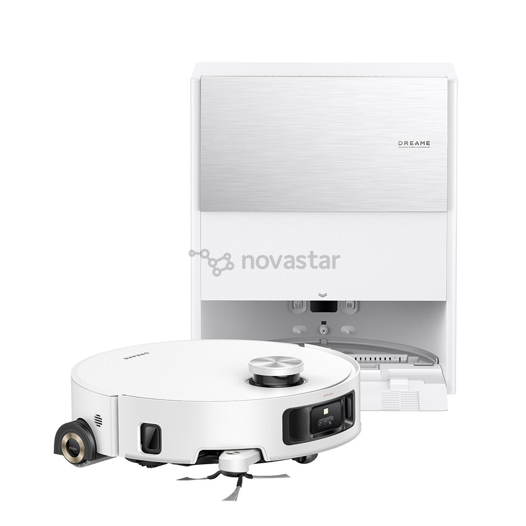 Dreame Aqua10 Roller, wet & dry, baltas - Dulkių siurblys robotas