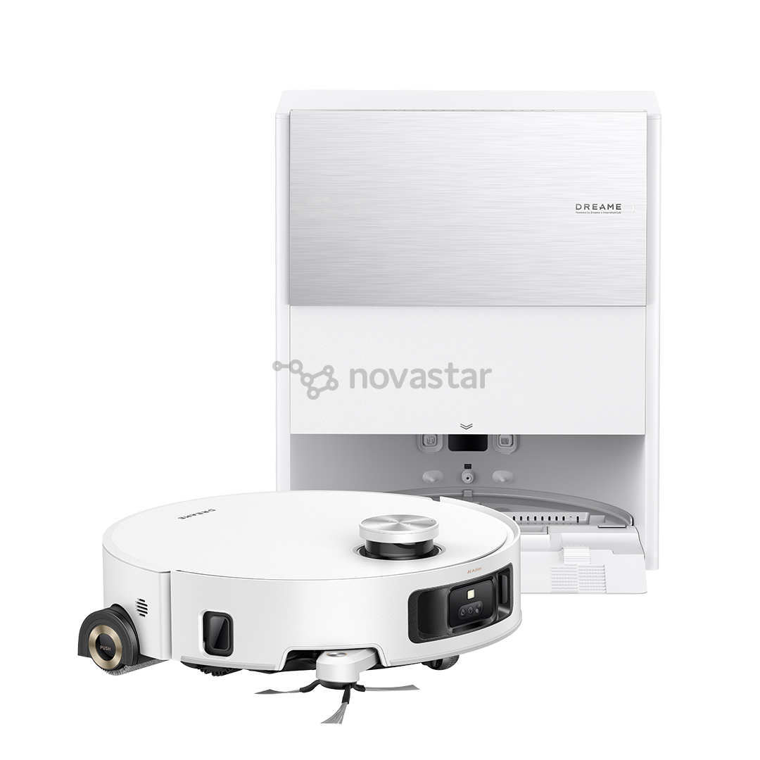 Dreame Aqua10 Roller, wet & dry, baltas - Dulkių siurblys robotas