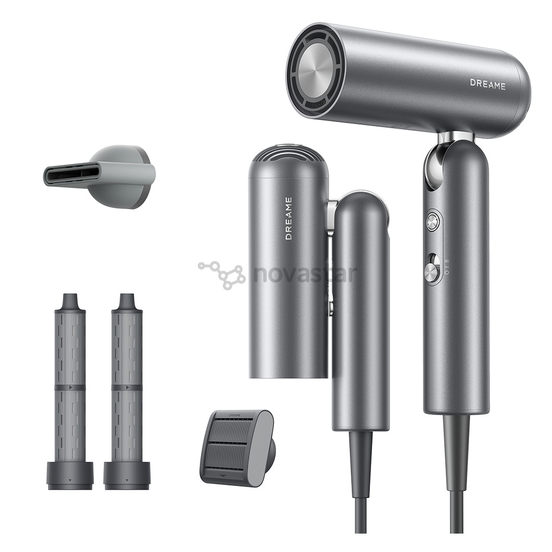 Dreame Pocket Pro, Space Grey, 1300 W - Plaukų džiovintuvas