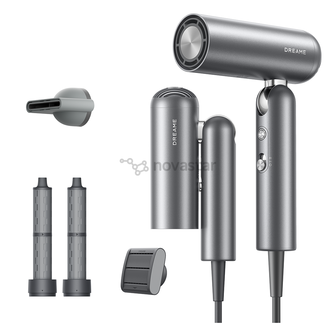 Dreame Pocket Pro, Space Grey, 1300 Вт, серый - Фен