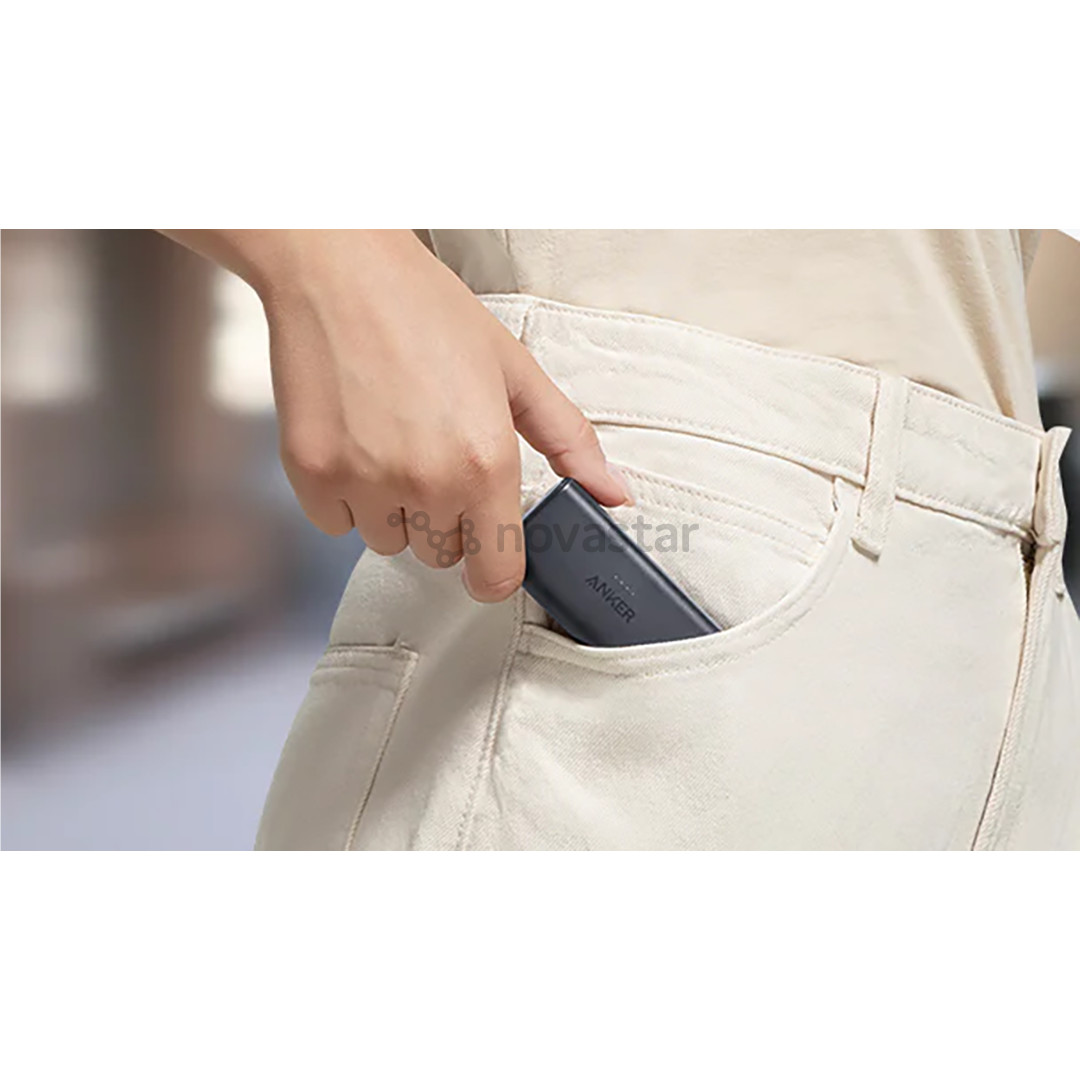 Anker Nano Power Bank, 22,5 W, 5000 mAh, juoda - Išorinė baterija