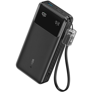 Anker Power Bank Powercore, 30 W, 20000 mAh, black - Power bank A1384G11