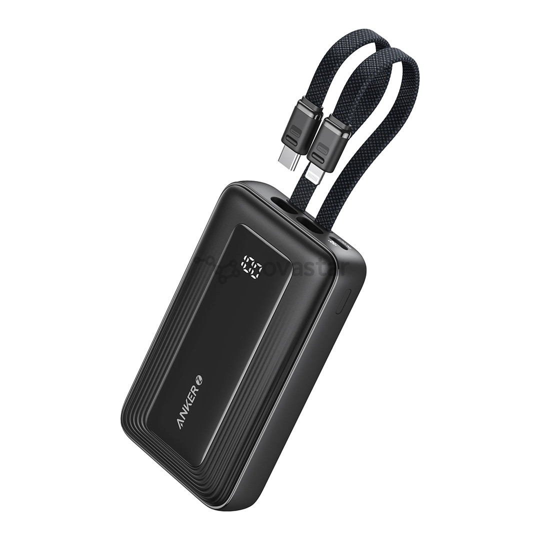 Anker Zolo Power Bank, 30 W, 10000 mAh, juoda - Išorinė baterija
