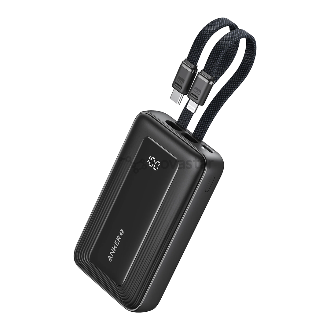Anker Zolo Power Bank, 30 W, 10000 mAh, glossy light black - Power bank