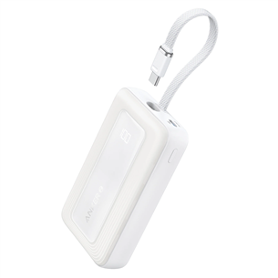 Anker Zolo Power Bank, 30 W, 20000 mAh, white - Power bank A1689H21