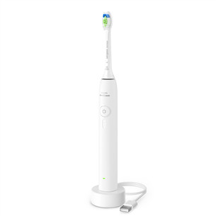 Philips Sonicare 3100 Series, baltas - Elektrinis dantų šepetėlis HX4031/21