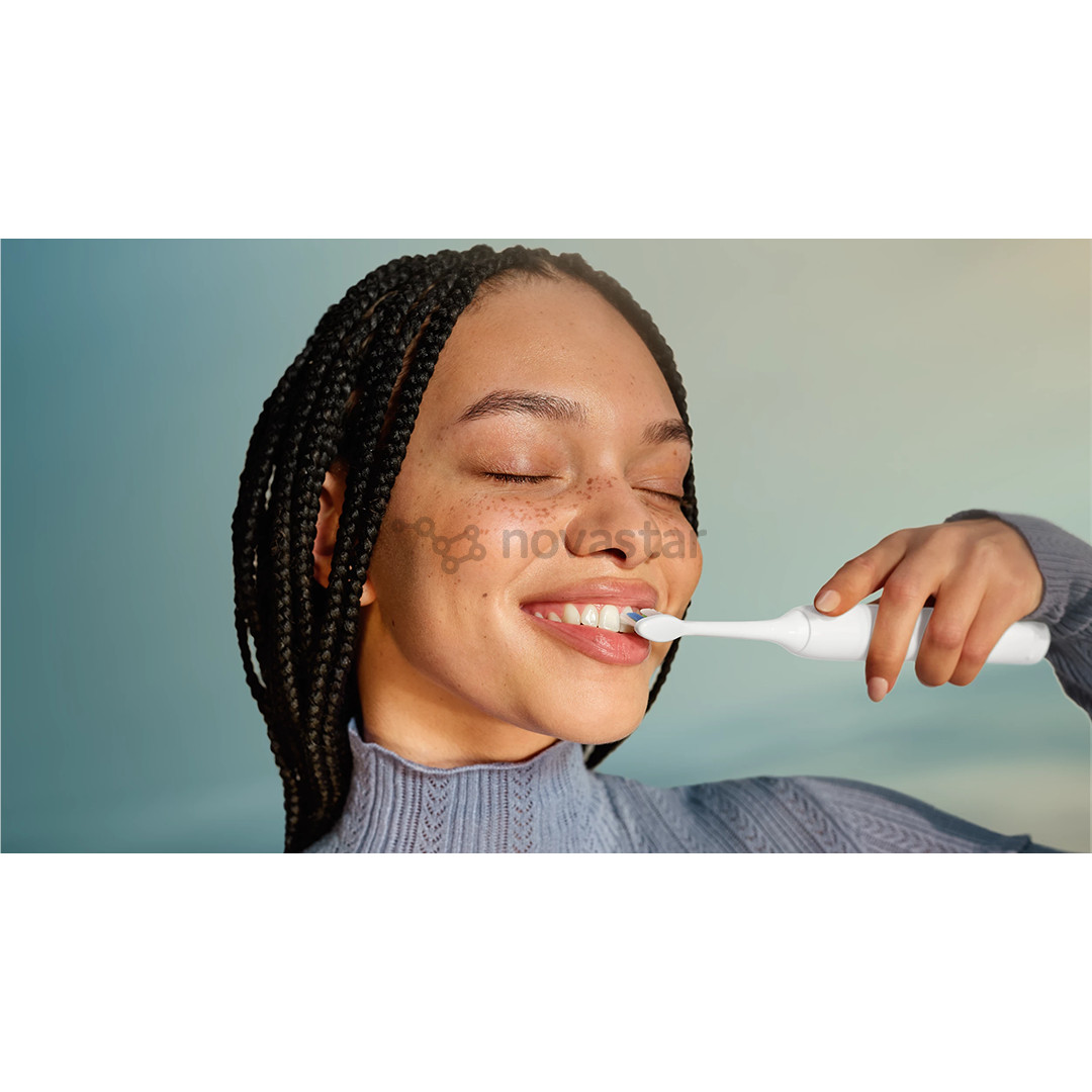 Philips Sonicare 3100 Series, baltas - Elektrinis dantų šepetėlis