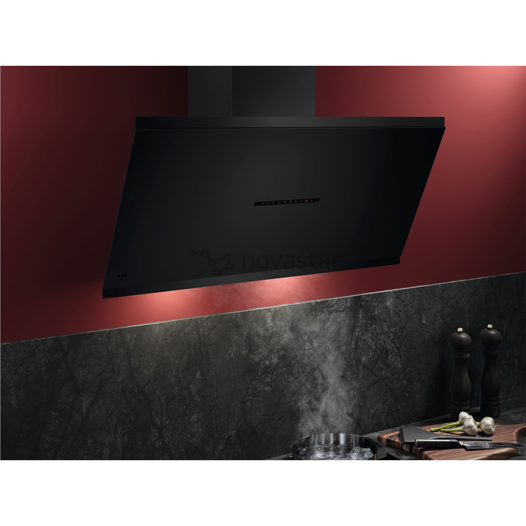 AEG 7000 Series, 760 m³/h, black - Cooker hood