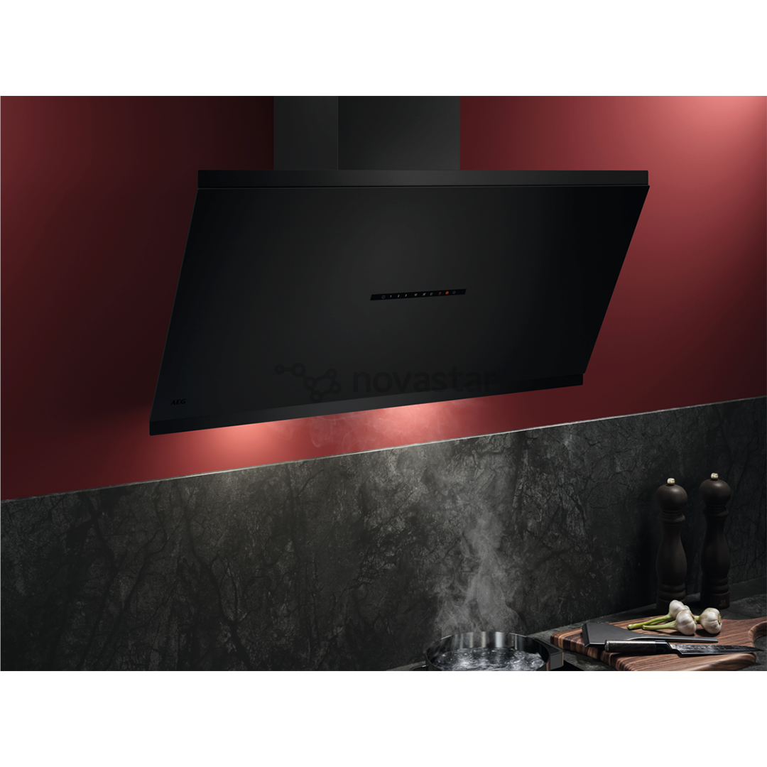 AEG 7000 Series, 760 m³/h, black - Cooker hood