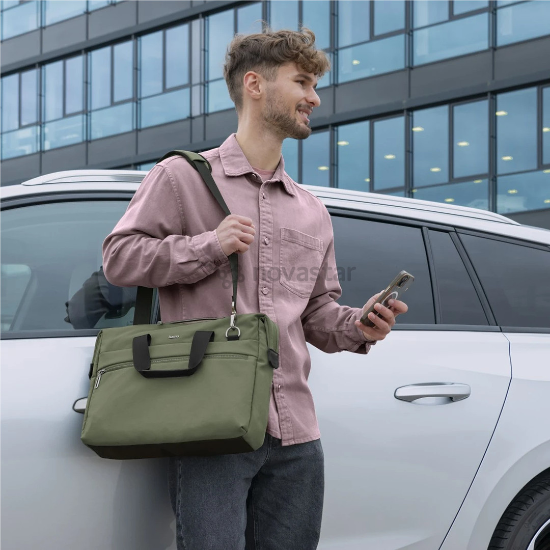 Hama Ultimate, 14,1'', žalias - Nešiojamojo kompiuterio krepšys