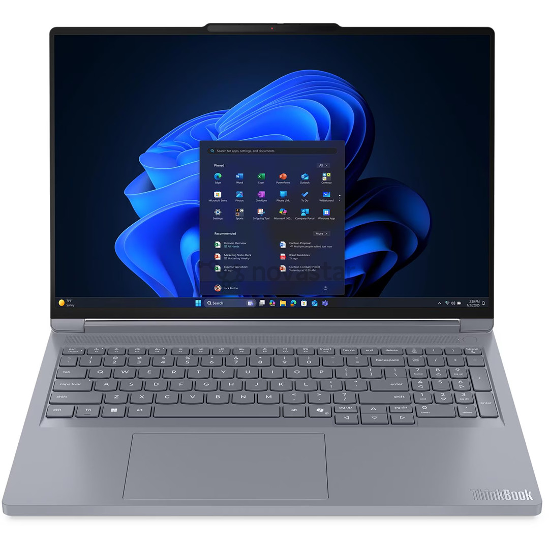 Lenovo ThinkBook 16p Gen 6, 16'', WQXGA, Ryzen 9, 32 GB, 1 TB, RTX 5060, W11P, ENG, luna grey - Notebook