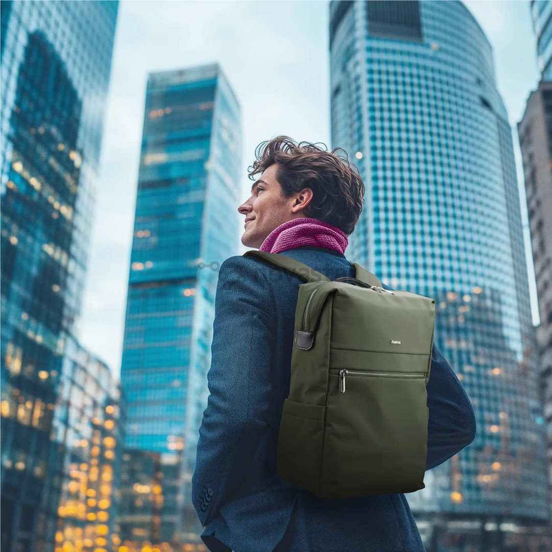 Hama Ultimate, 16,2'', žalia - Nešiojamojo kompiuterio kuprinė