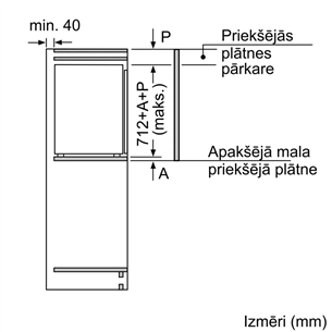 Įmontuojamas šaldiklis Bosch GIV11AFE0