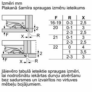 Įmontuojamas šaldiklis Bosch GIV11AFE0