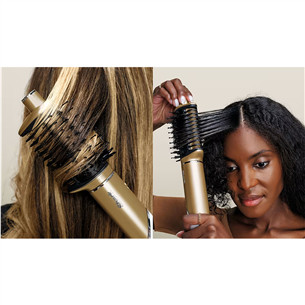 Shark Glam, aukso spalvos - Plaukų formavimo prietaisas