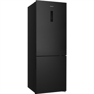Hisense, NoFrost, 495 L, 200 cm, juodas - Šaldytuvas