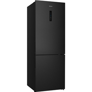 Hisense, NoFrost, 495 L, 200 cm, juodas - Šaldytuvas