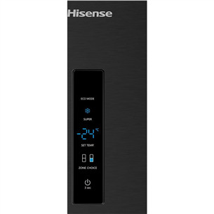 Hisense, NoFrost, 495 L, 200 cm, juodas - Šaldytuvas