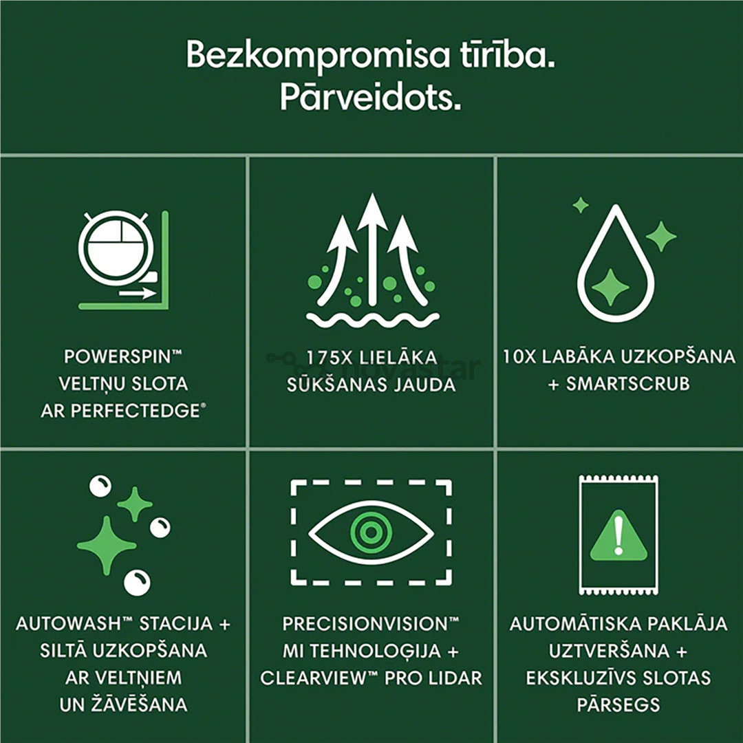 iRobot Roomba® Max 705 Combo, Wet & Dry, juodas - Dulkių siurblys robotas