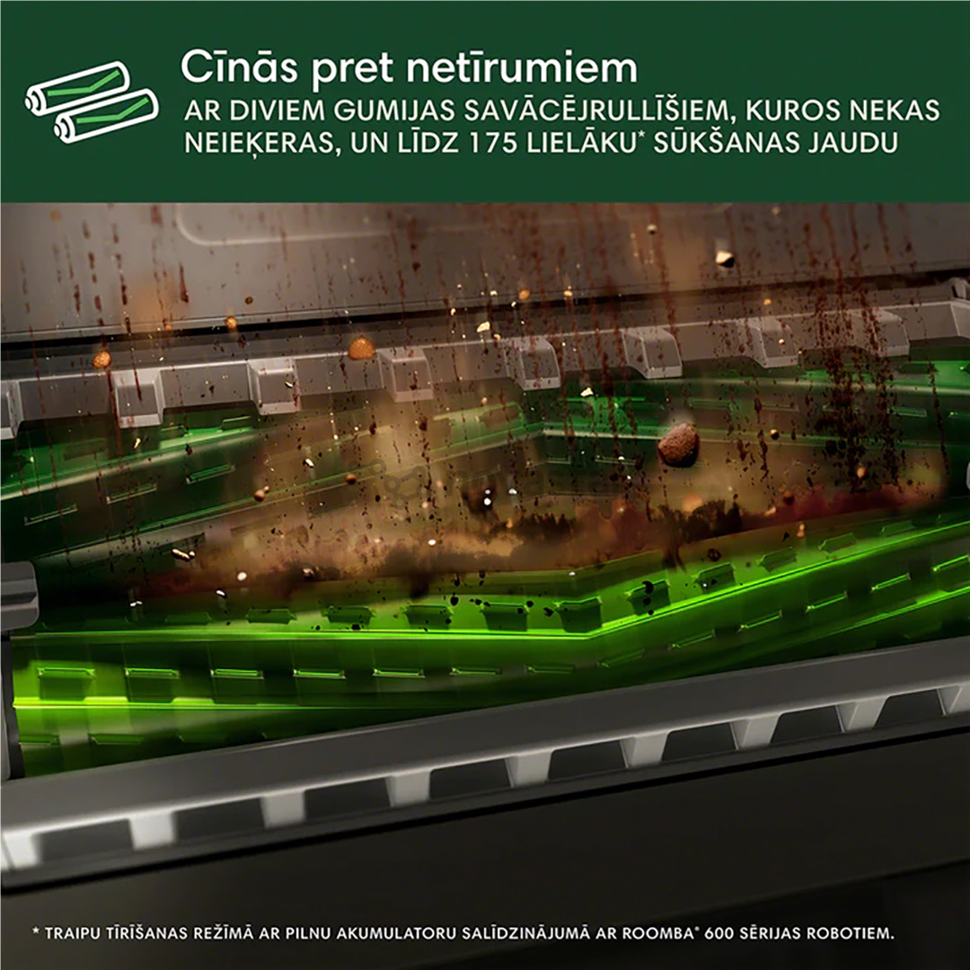 iRobot Roomba® Max 705 Combo, Wet & Dry, juodas - Dulkių siurblys robotas