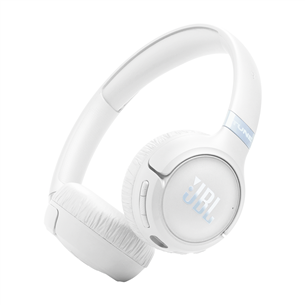 JBL Tune 680NC, baltos - Belaidės ausinės JBLT680NCWHT