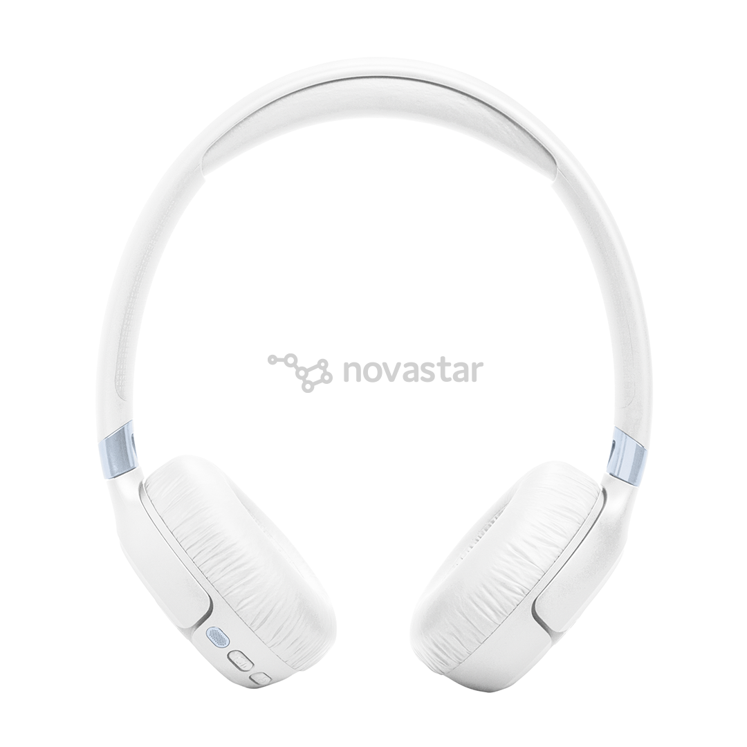 JBL Tune 680NC, baltos - Belaidės ausinės