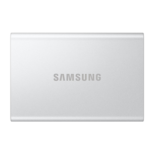 Samsung Portable SSD T7 Resurrected, 2 TB, USB 3.2 Gen 2, silver - External SSD MU-PD2T0G/WW