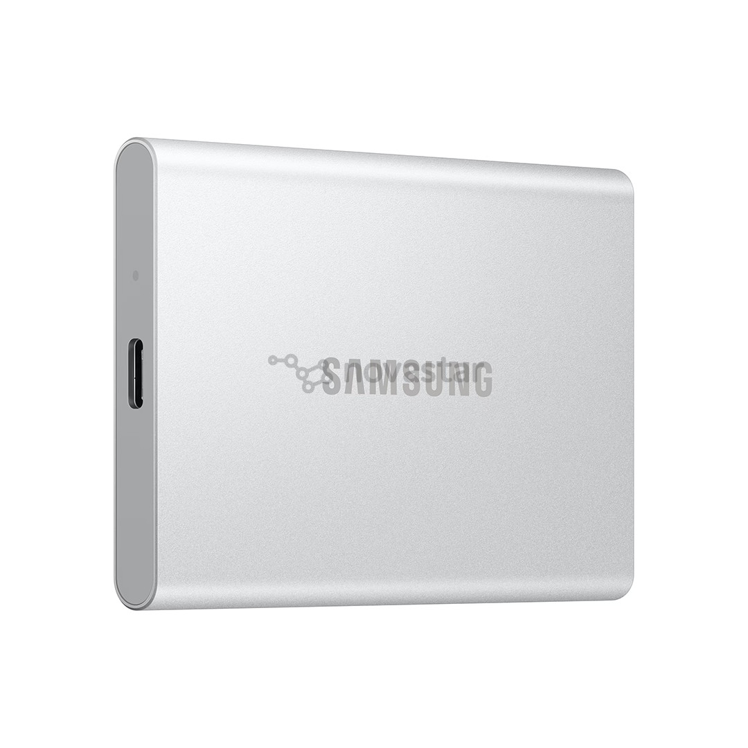 Samsung Portable SSD T7 Resurrected, 2 TB, USB 3.2 Gen 2, silver - External SSD