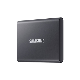 Samsung Portable SSD T7, 4 TB, USB 3.2 Gen 2, gray - External SSD