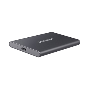Samsung Portable SSD T7, 4 TB, USB 3.2 Gen 2, gray - External SSD