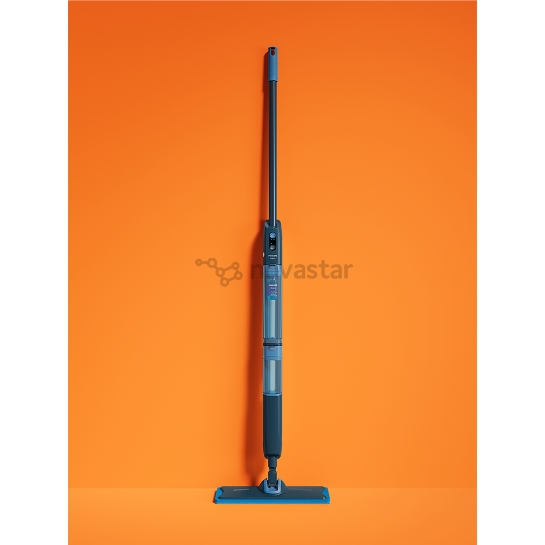Philips OneUp, Series 5000, mėlyna - Elektrinė grindų šluota