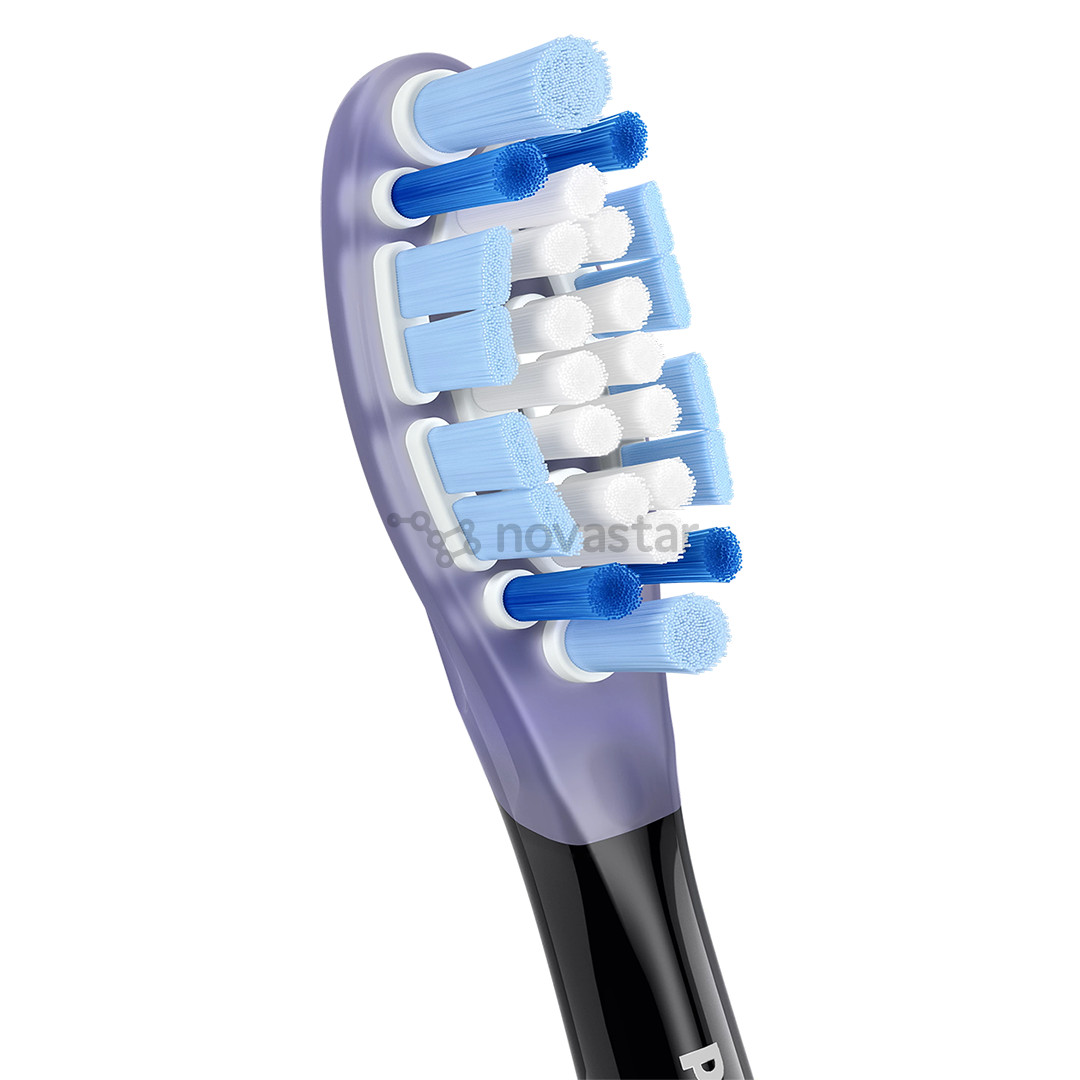 Philips Premium Gum Care, 4 vnt., juodi - Dantų šepetėlių antgaliai