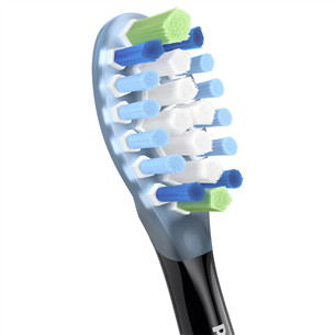 Philips Sonicare Premium Plaque Defence, 5 vnt., juodi - Dantų šepetėlių antgaliai