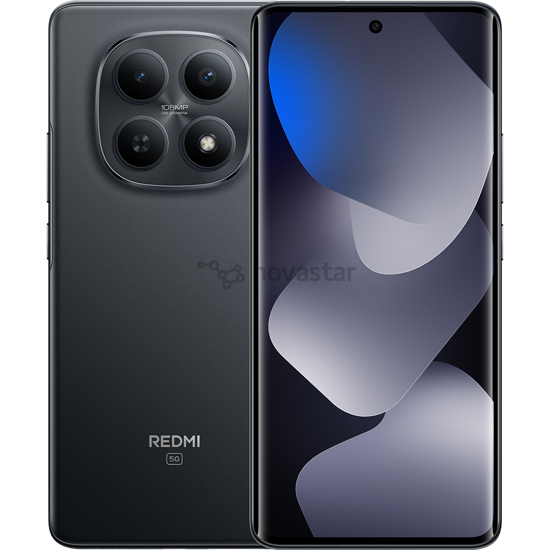 Xiaomi Redmi Note 15 5G, 6 ГБ, 128 ГБ, черный - Смартфон