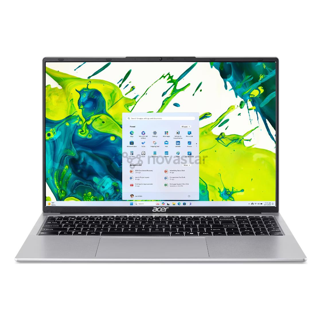 Acer Aspire Lite 16, 16'', WUXGA, Core 5, 16 GB, 512 GB, ENG, light silver - Notebook