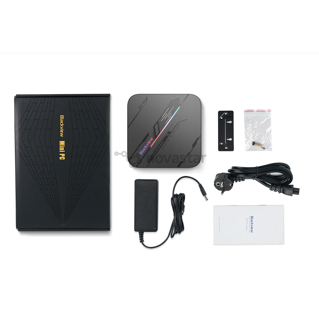 BlackView MP100 Pro, i9, 16 GB, 1 TB, W11P, black - Desktop PC