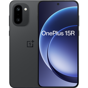 OnePlus 15R, 12 GB, 256 GB, juodas - Išmanusis telefonas 5011116967