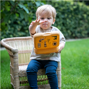 Koziol CANDY L ZOO, brown - Lunch box