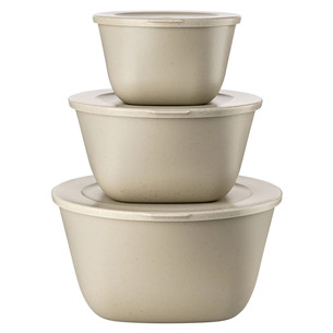 Koziol CONNECT BOX SET STOCKHOLM, 3 vnt., šviesiai rudi - Maisto indeliai PR000126805