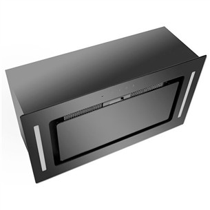 ELEYUS SLA L 16 200 52 BL, 649 m³/h, width 52 cm, black - Built-in cooker hood SLAL1620052BL
