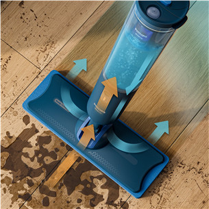 Philips OneUp 3000 Series, blue - Electrical mop