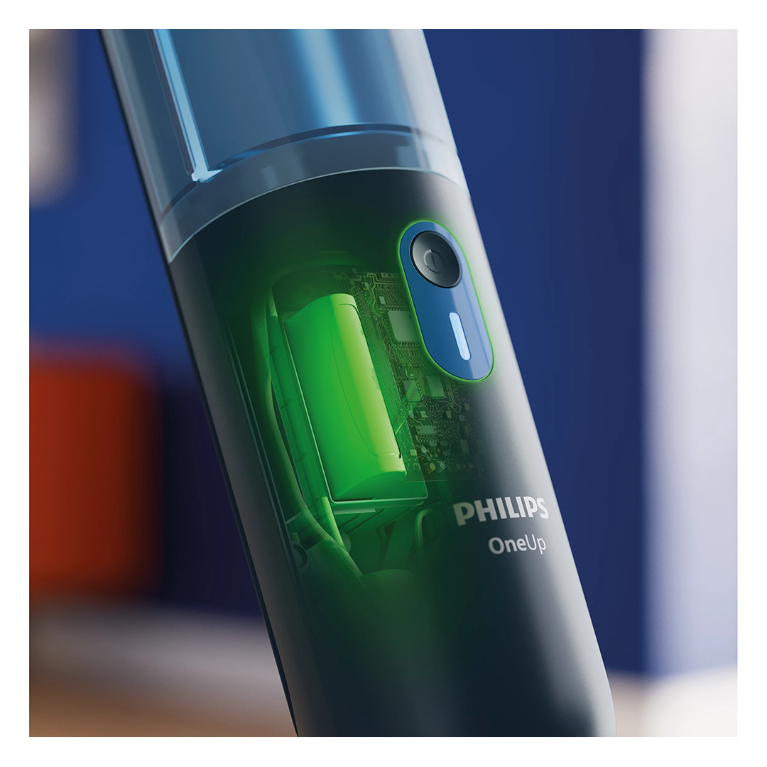 Philips OneUp 3000 Series, blue - Electrical mop