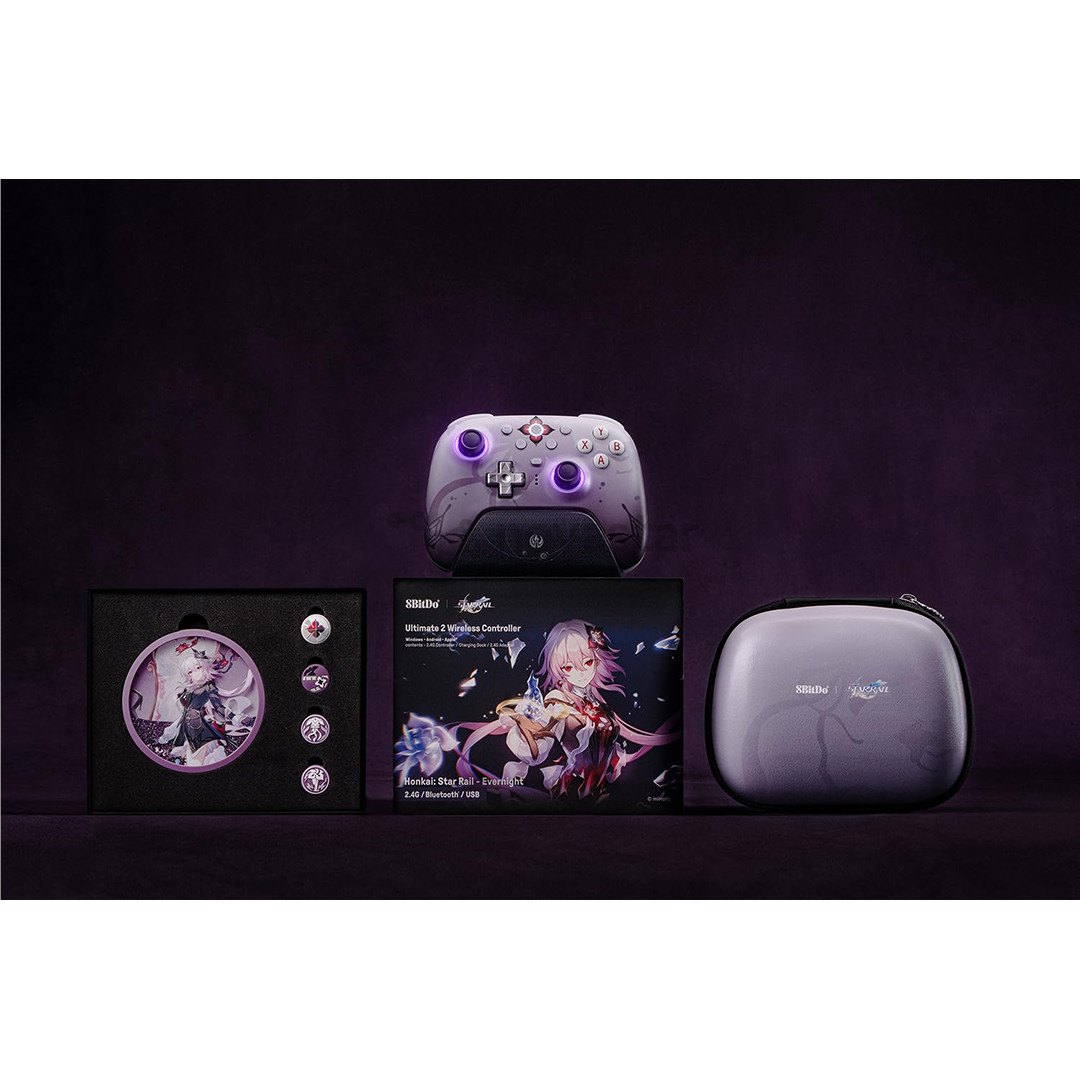 8BitDo Ultimate 2 Evernight, violetinis - Žaidimų pultelis